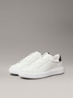 Zapatillas de Cuero Low Top Lace Blanco Calvin Klein