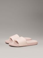 Sandalias de Lona Monogram Rosado Calvin Klein