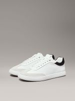 Zapatillas de Cuero Cupsole Blanco Calvin Klein