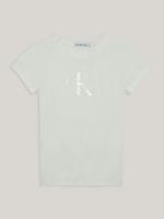 Polera Niña Iridescent Ck Slim Beige Calvin Klein