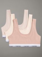 Pack 3 Bralett Modern para Niña Multicolor Calvin Klein