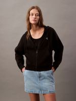 Polerón con Gorro Archive Logo Negro Calvin Klein