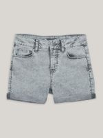 Short Denim Niña Cuffed Gris Calvin Klein