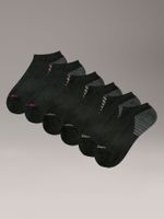 Pack 6 Calcetines Cushion No-Show Negro Calvin Klein