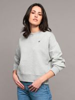 Polerón Archive Logo Gris Calvin Klein