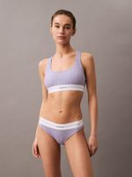 Bralette Cotton Modal Rib Morado Calvin Klein