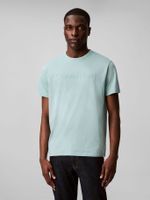 Polera con Logotipo Tonal Verde Calvin Klein
