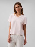 Polera con Logo Archive Beige Calvin Klein