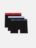 Pack 3 Bóxers Brief Cotton Stretch-Negro Calvin Klein
