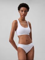 Bralette Cotton Modal Rib Blanco Calvin Klein