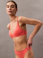 Sostén Invisible Sin Aro Perfec Fit Rojo Calvin Klein