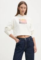 Polerón con Gorro Photo Graphic Blanco Calvin Klein