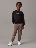 Jogger Niño Badge Relaxed Café Calvin Klein