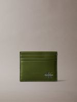 Tarjetero con Monograma Verde Calvin Klein