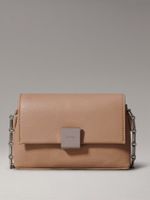 Bandolera Ck Plaque Café Calvin Klein