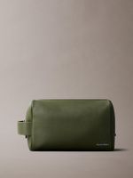 Neceser con Monograma Verde Calvin Klein