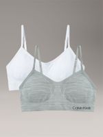 Pack 2 Bralettes Invisible Niña Multicolor Calvin Klein