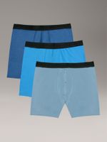 Pack 3 Boxérs Brief Performa p Niños Azul Calvin Klein