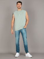 Jeans Slim 1BJ Azul Calvin Klein