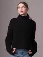 Sweater Chunky Loose Negro Calvin Klein