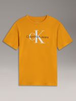 Polera Niño CK Monogram Amarillo Calvin Klein