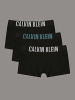 Pack 3 Bóxers Trunk Intense Power Negro Calvin Klein