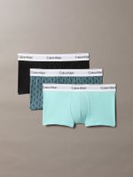 Pack 3 Bóxer Trunk Icon Stretch Multicolor Calvin Klein