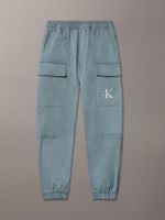 Pantalón Niño Cargo Essential Verde Calvin Klein