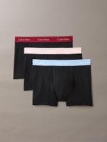 Pack De 3 Bóxer Trunk Icon Cotton Negro Calvin Klein