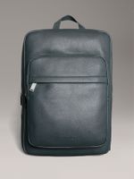 Mochila Delgada Micro Plebbe Gris Calvin Klein