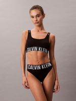 Calzón Talle Alto Intense Microfibre Negro Calvin Klein
