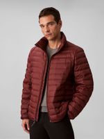 Parka Puffer Ligera de Nailon Burdeo Calvin Klein