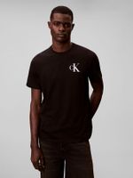 Polera con Monograma 30S Negro Calvin Klein