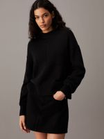 Sweater Ck Intarsia Loose Negro Calvin Klein