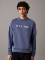 Polerón Relaxed con Logo Hero Morado Calvin Klein