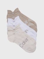 Pack 6 Calcetin Flat Knit Multicolor Calvin Klein