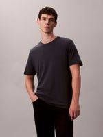 Polera de Algodón Supima de Cuello Azul Calvin Klein