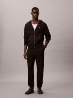 Jogger En Tejido de Felpa Pesada Negro Calvin Klein