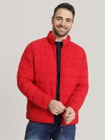 Parka Pufer Stretch DRE Rojo Calvin Klein