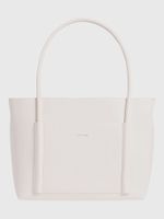 Cartera Tote Ck Linn Medium Blanco Calvin Klein