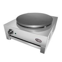 Crepera Eléctrica Industrial 40 cm. Acero Inoxidable