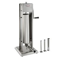 Embutidora Manual Vertical 7 Litros Acero Inox.