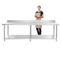 Meson Mural 240x60x85(+6) cm Acero Inoxidable