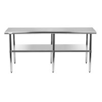 Meson Centro ECO Acero Inoxidable 210x60x85 cm.