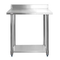 Mesón Muro ECO Acero Inoxidable 100x60x85(+5) cm.