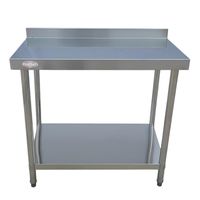 Meson muro 100% inoxidable 120x60x85(+6) cm