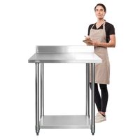 Meson Mural ECO Acero Inoxidable 90x60x85(+5) cm