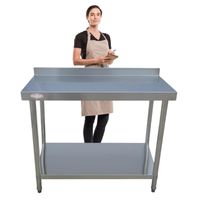 Meson muro 100% inoxidable 150x60x85(+6) cm