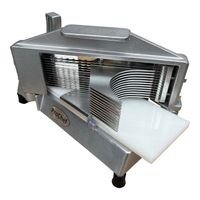 Cortadora Rebanadora Manual de Tomates Cuchillos Dentados 5 mm