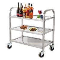 Carro de Apoyo 85x45x90 Cm. Acero Inoxidable